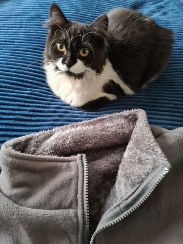 Customer photo review of Winter Fleece Military Jacket