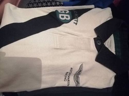 Customer photo review of Hackett Aston Martin Polo Shirt