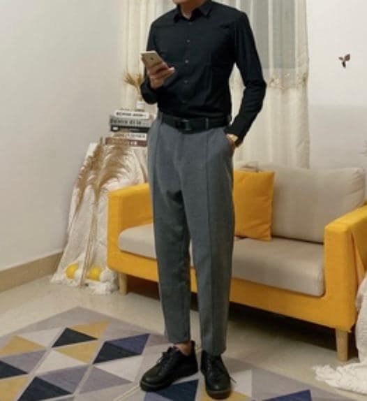 Customer photo review of Stretch Non-iron Anti-wrinkle Shirt