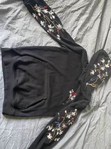 Customer photo review of Birds & Trees Embroidered Sukajan Hoodie