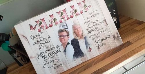 Customer photo review of Maman (Photo) - Toile parents