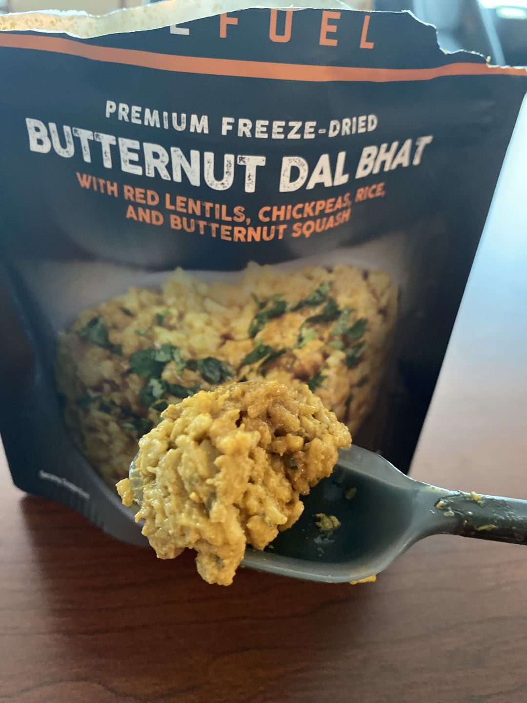 Customer photo review of Butternut Dal Bhat