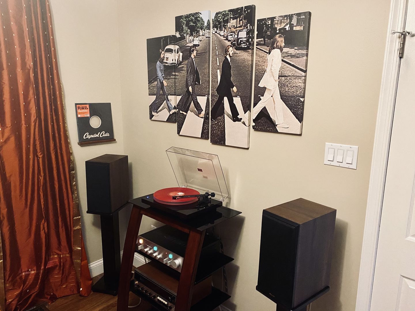 Customer photo review of Abbey Road Wall Art