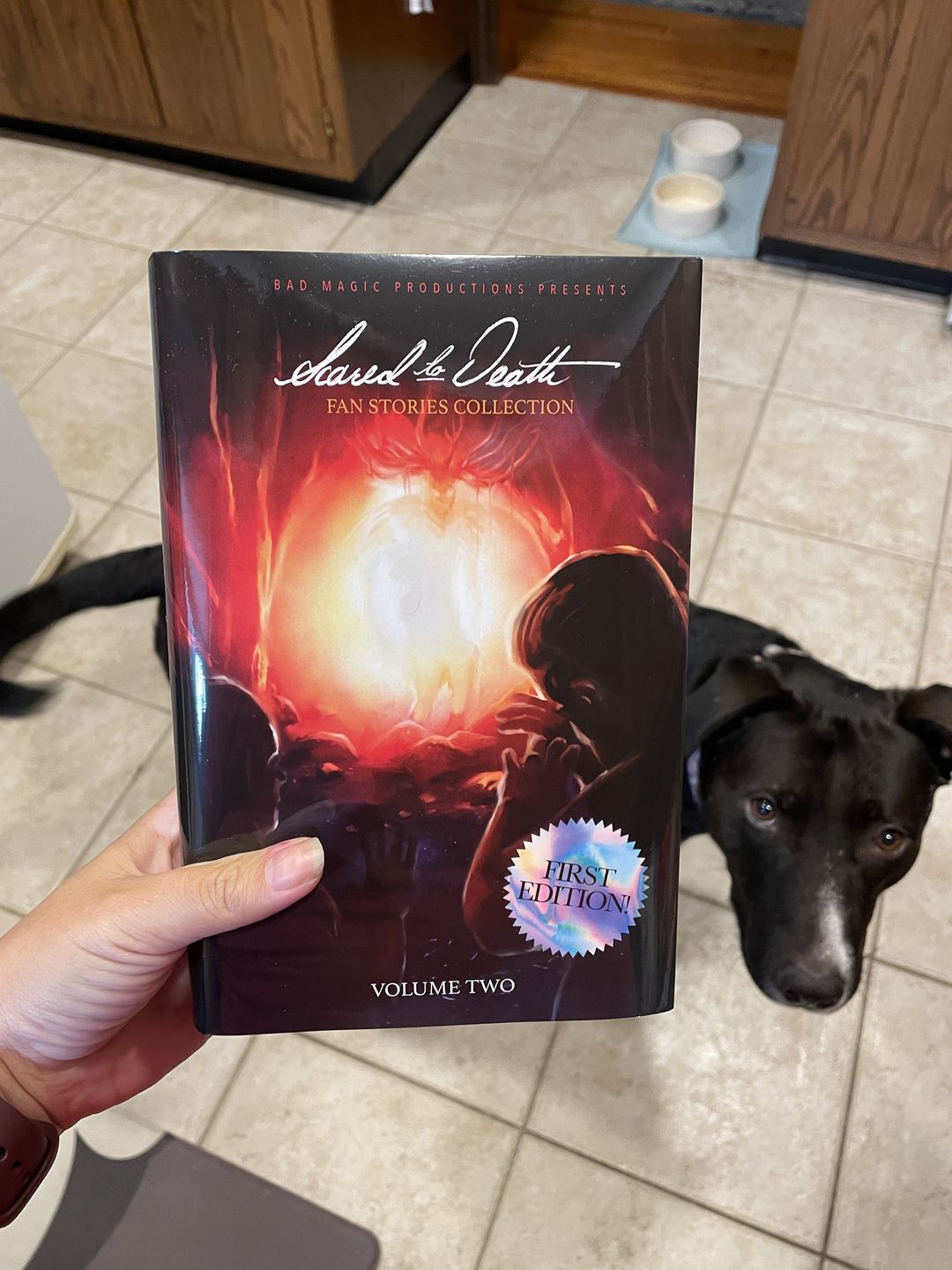 Customer photo review of Scared To Death Book Vol Two UNSIGNED