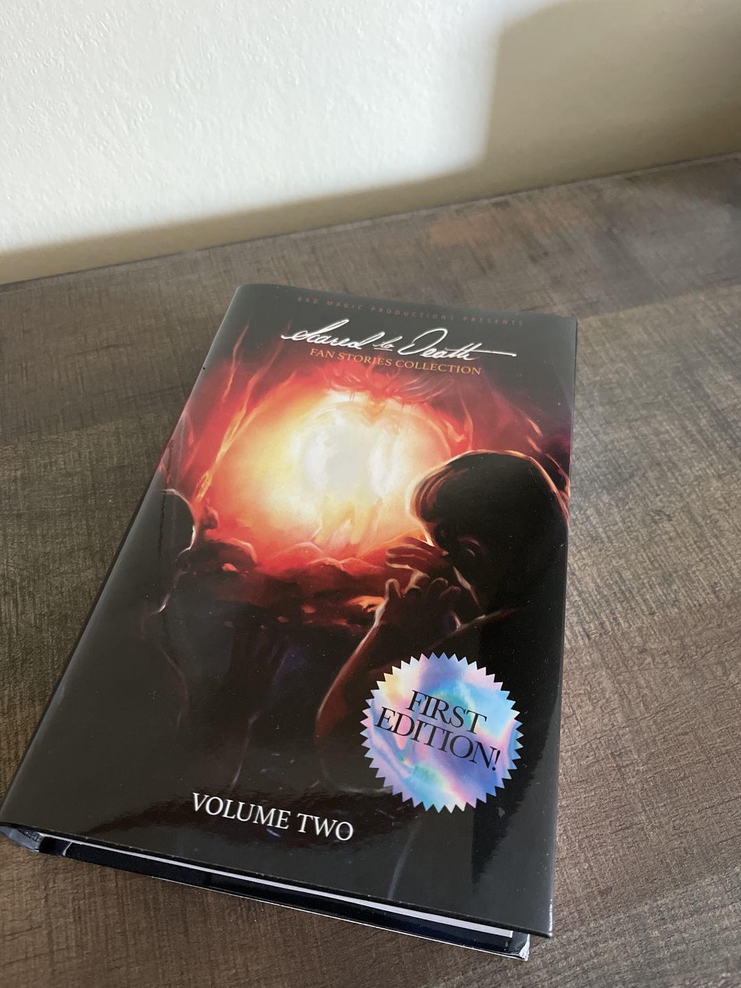 Customer photo review of Scared To Death Book Vol Two UNSIGNED