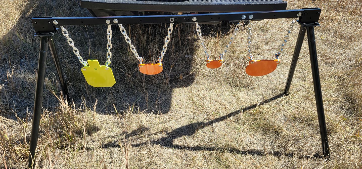 Customer photo review of B001 Stand Complete Target System 37