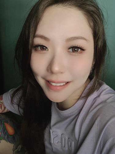 Customer photo review of Poing Violet (1Pair) 6Monthly G.DIA 13.4mm