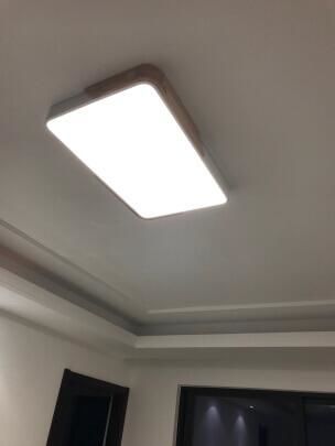 Customer photo review of Modern Rectangle LED Flush Mount Ceiling Light