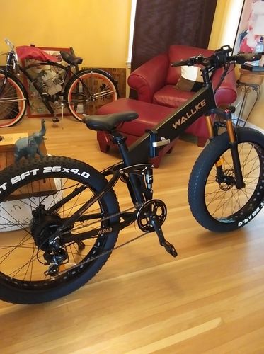 Customer photo review of 2025 Wallke X3 Max Folding 2800W Electric Bike