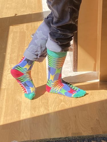 Customer photo review of The New Afrisocks Collection