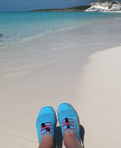Customer photo review of Aleader Kid's Xdrain Classic Knit Water Shoes