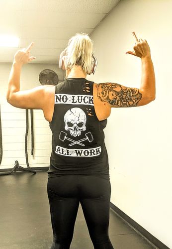 Customer photo review of 37- All Work Tank Top
