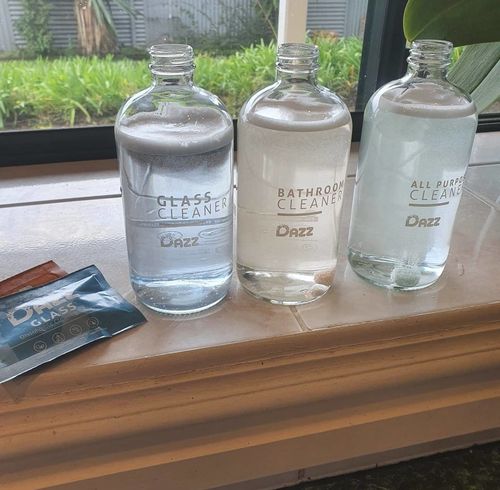 Customer photo review of Dazz Home Cleaning Kit