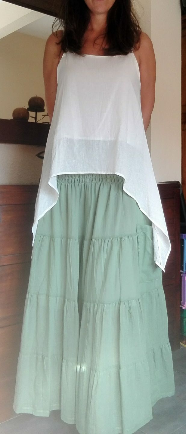 Customer photo review of Cotton Top Calypso Off White
