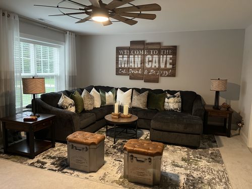 Customer photo review of Silver and Green Splotches