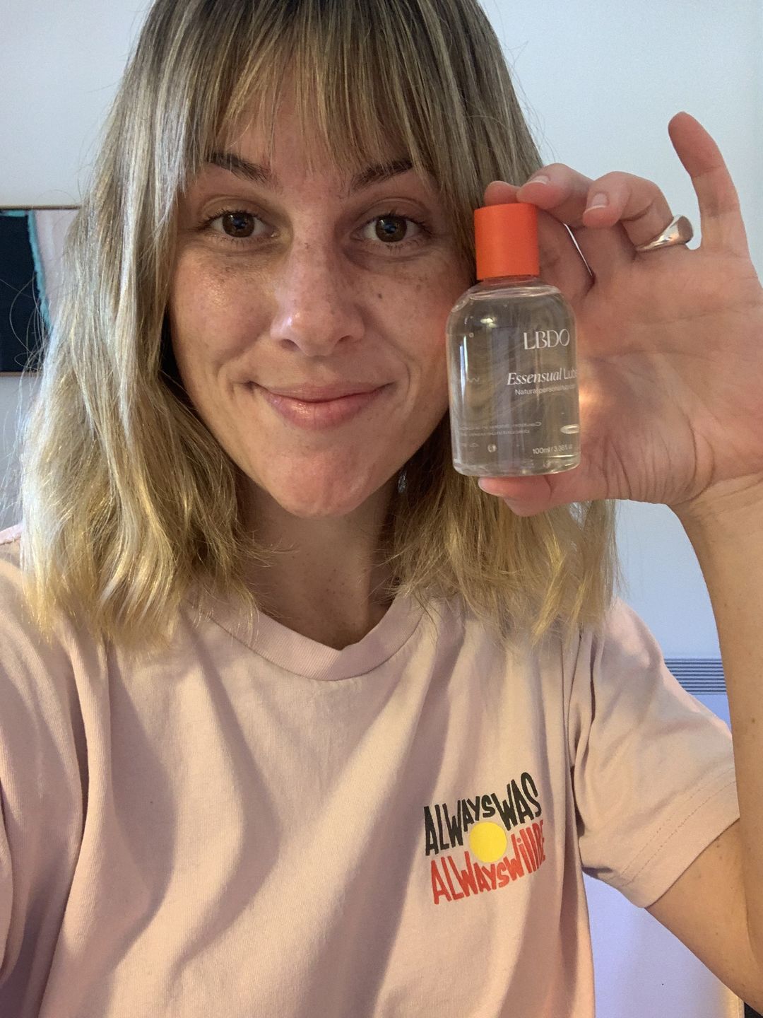 Customer photo review of Essensual Lube