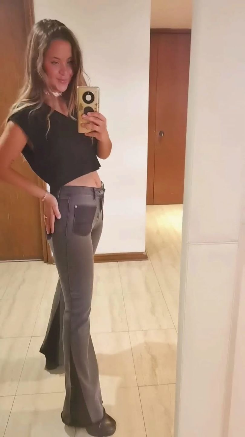 Customer photo review of JEANS ADA gris