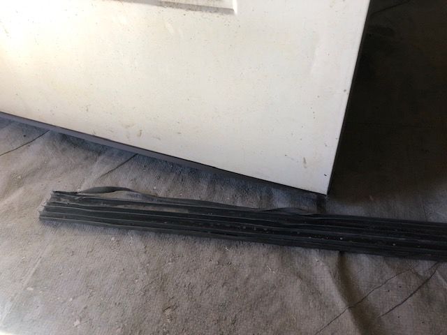 Customer photo review of 36" Taylor Slide-On Door Sweep