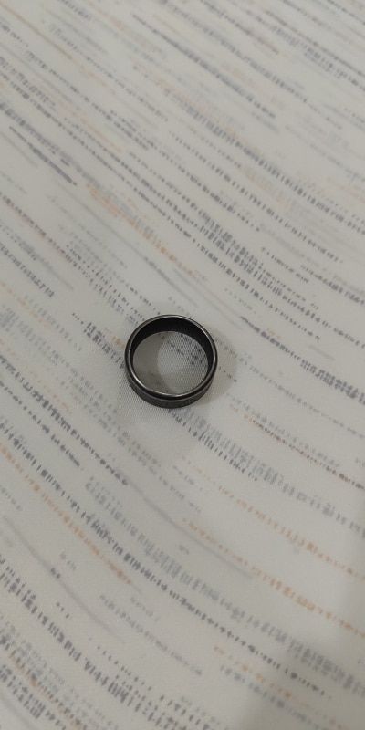Customer photo review of Odin's Runes - Stainless Steel Runic Ring