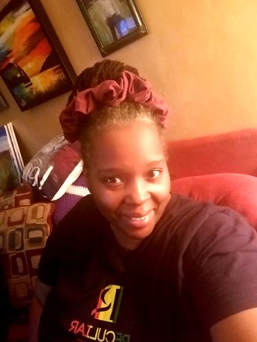 Customer photo review of Jumbo Scrunchies