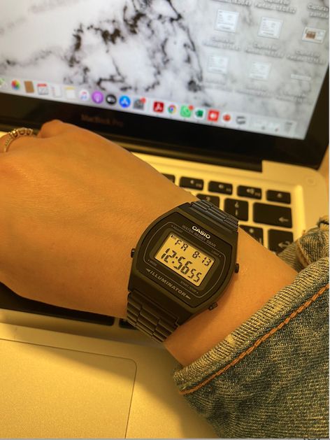 Customer photo review of Reloj Casio Vintage B640WB-1ADF Digital Metálico Negro