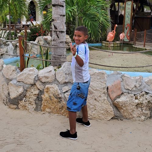 Customer photo review of Aleader Kid's Xdrain Classic Knit Water Shoes