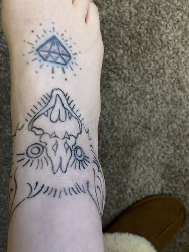 Customer photo review of Signature Tattoo Numbing Cream