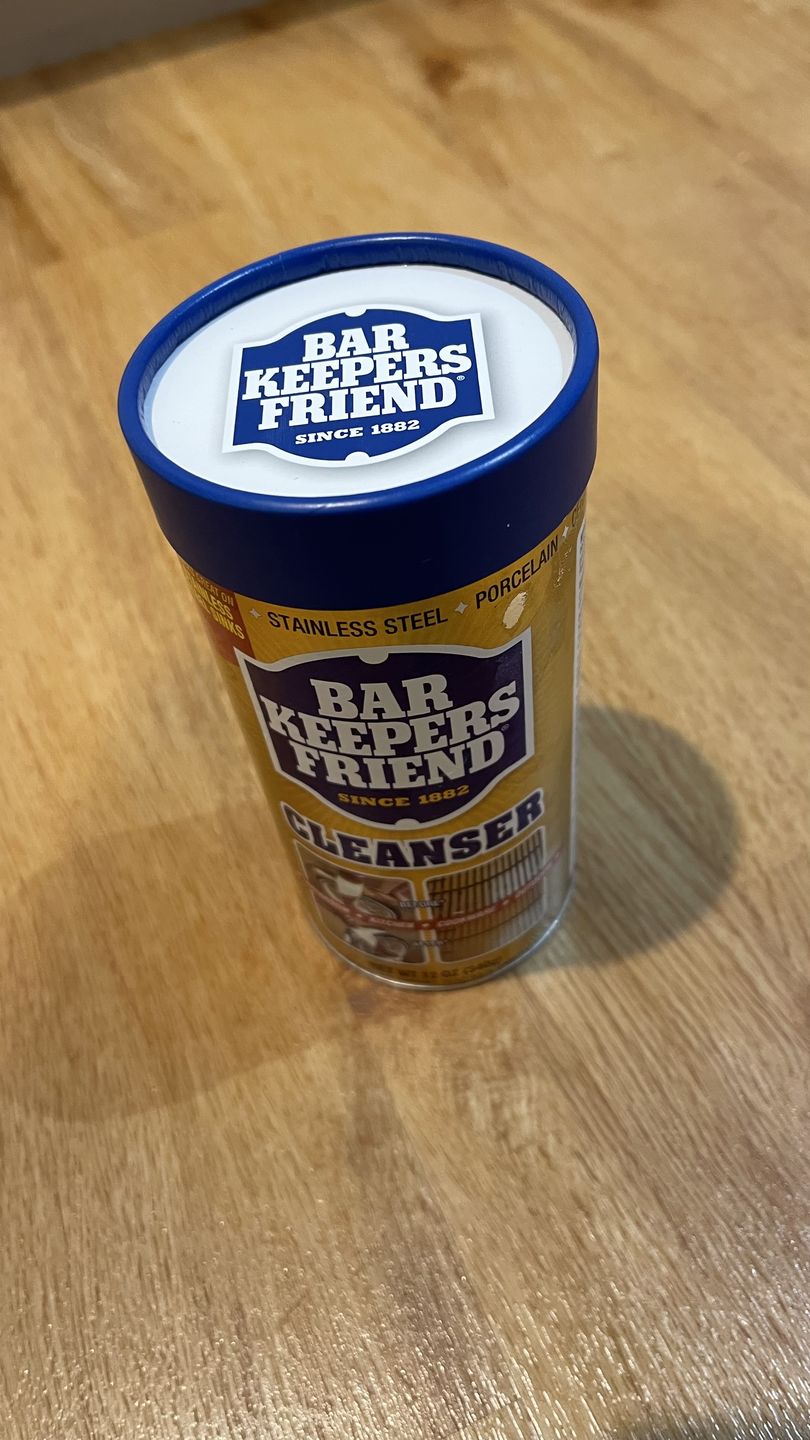 Customer photo review of Bar Keepers Friend Re-Usable Lid