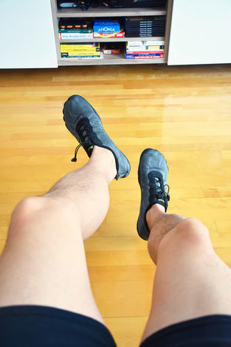 Customer photo review of Hiitave Men's Barefoot Mesh Water Shoes