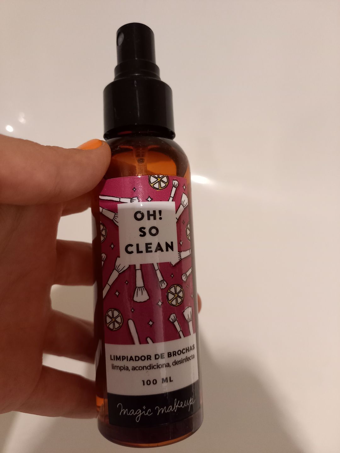 Customer photo review of Pack Pyme Lover  (2 limpiadores 100ml + travel size REGALO)