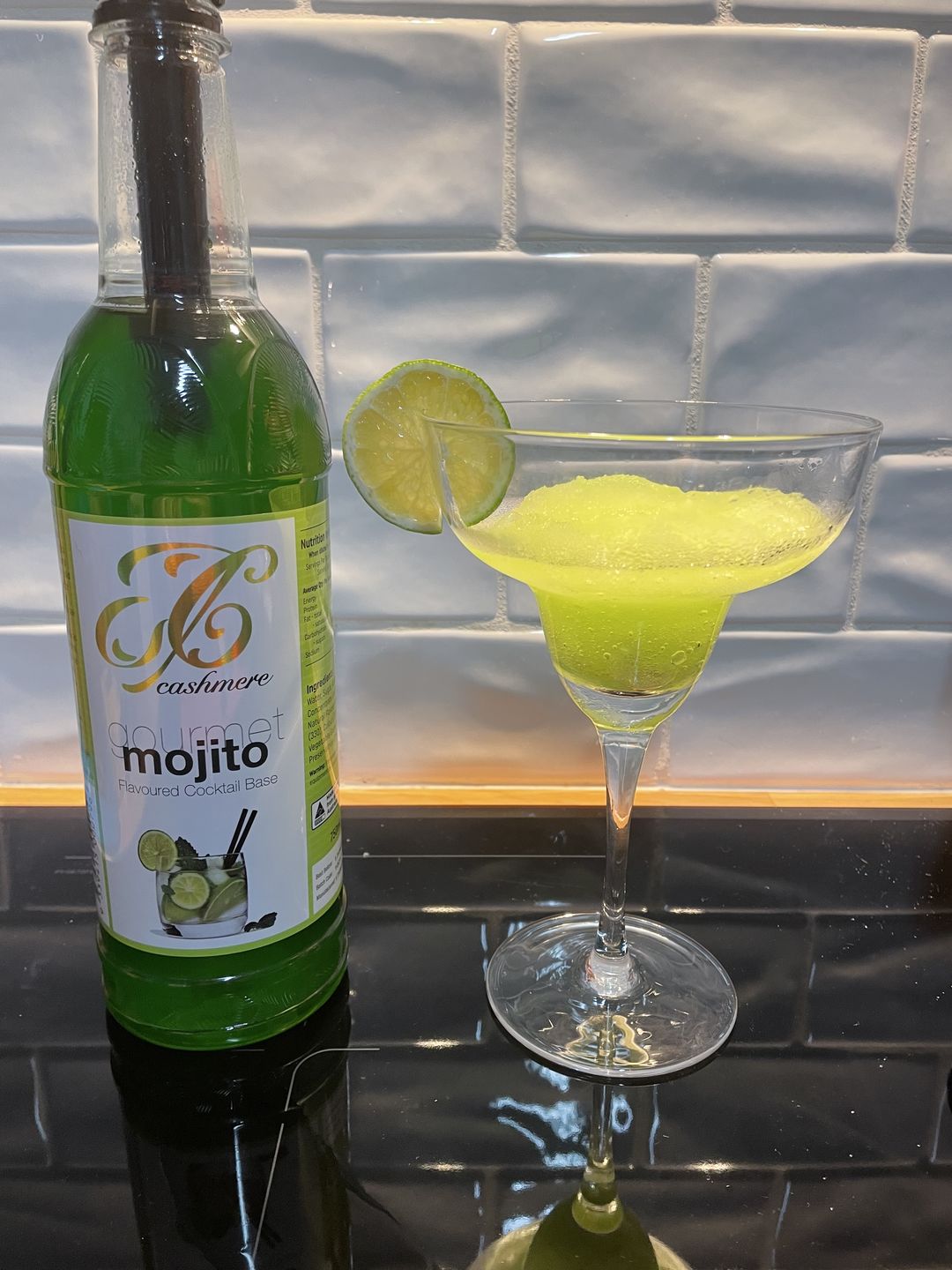 Customer photo review of Piña Colada Cocktail Mix