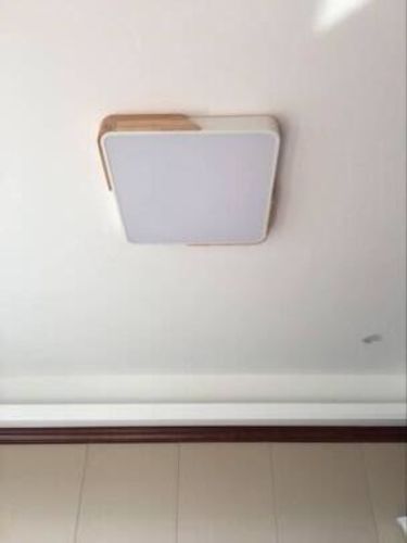 Customer photo review of Modern Rectangle LED Flush Mount Ceiling Light