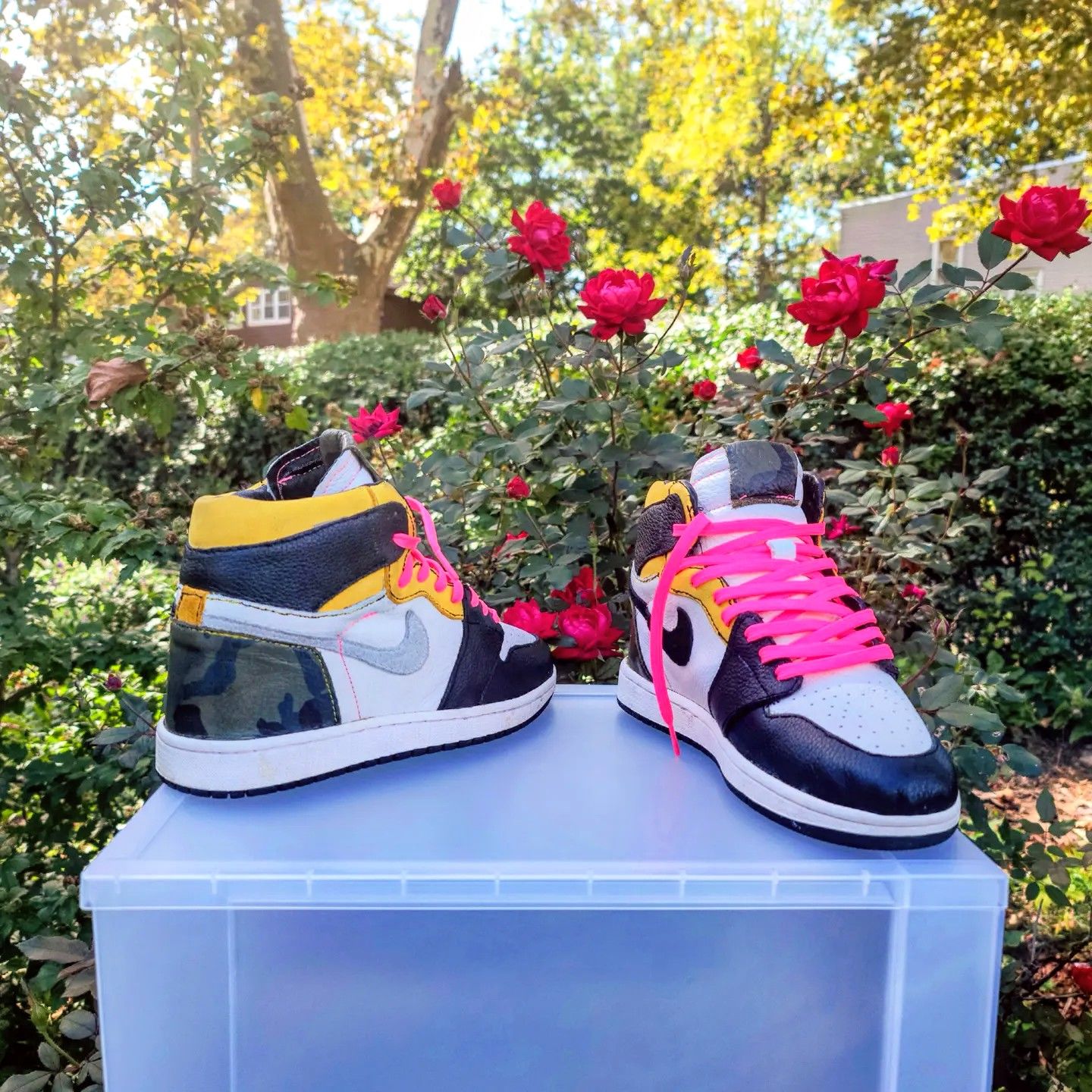 Customer photo review of Flat Standard Shoe Laces - Solids