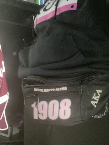 alpha kappa alpha fanny pack