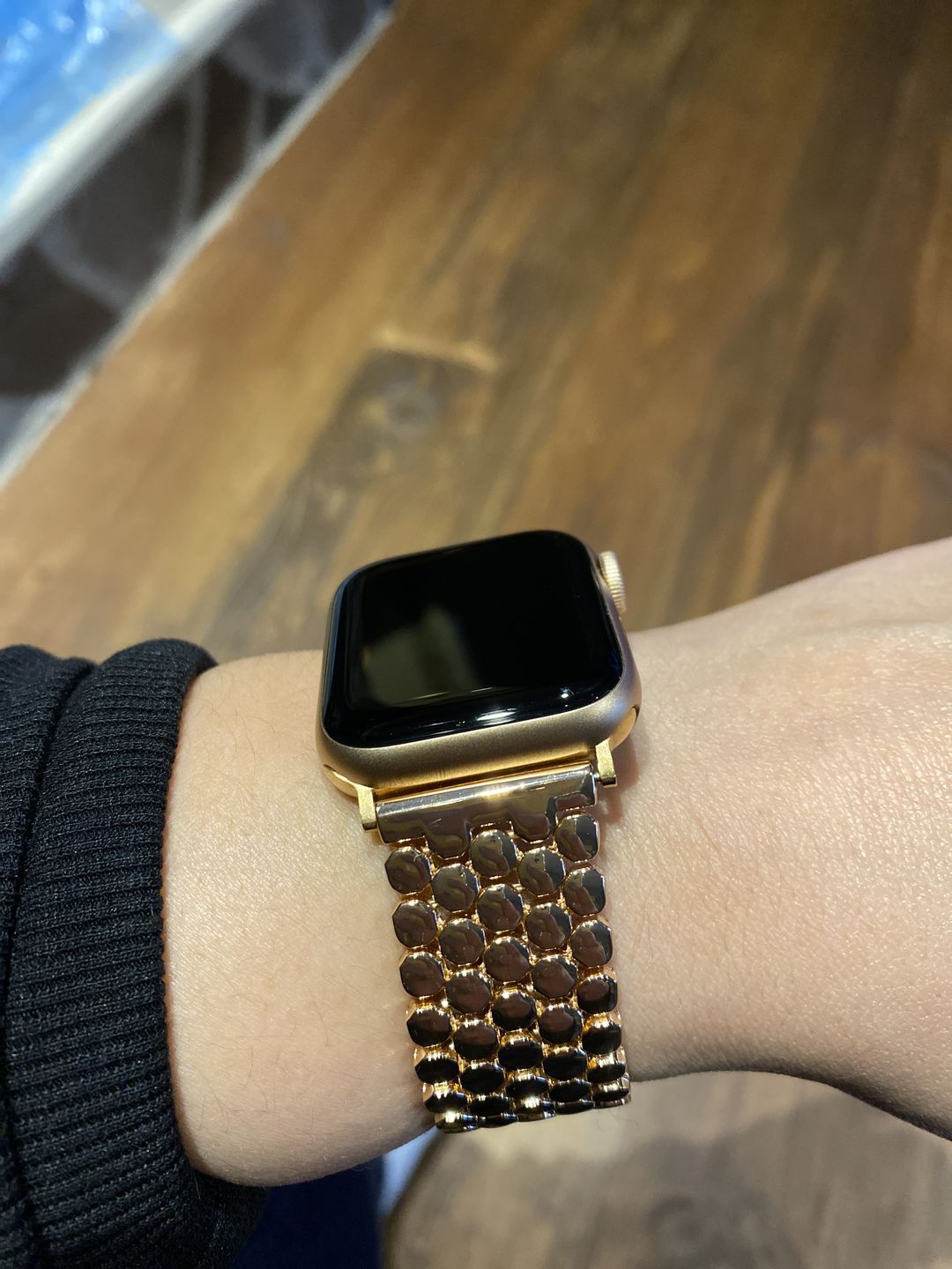 Customer photo review of Poseidon Stainless Band (4 Colours)