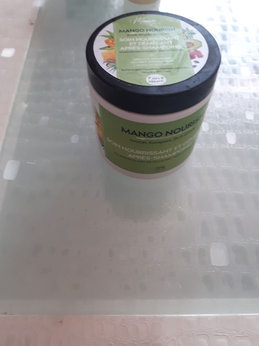 Customer photo review of Soin nourrissant et démêlant après-shampoing - NOURISH