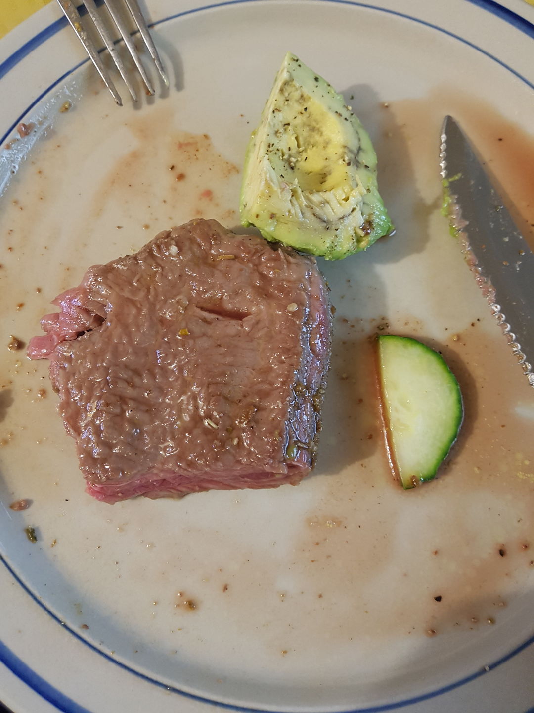 Customer photo review of Ostrich Steak