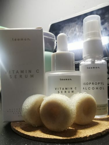 Customer photo review of Teamon brightening set