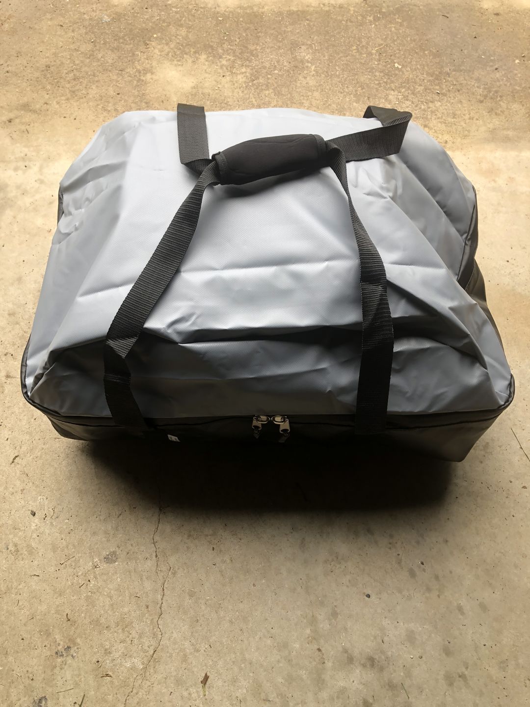 Customer photo review of Jumbuck Single burner Gas BBQ Carry Bag