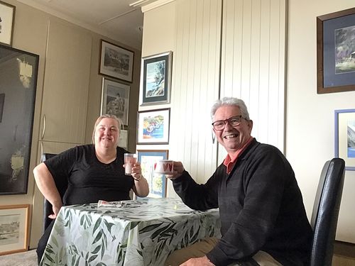 Customer photo review of 120 Capsule Box; pick a mix of blends