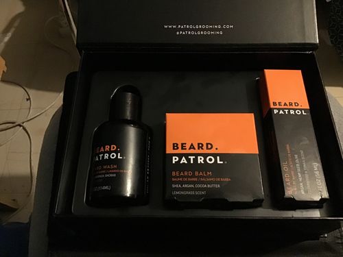 Customer photo review of BANGIN' BEARD KIT