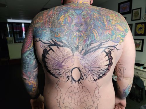 Customer photo review of Signature Tattoo Numbing Cream