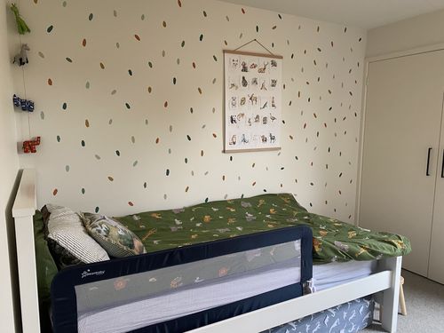 Customer photo review of Super Fun Dots Decal Set | Custom Colours