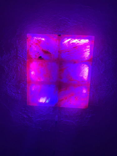 Customer photo review of Himalayan Salt Panels
