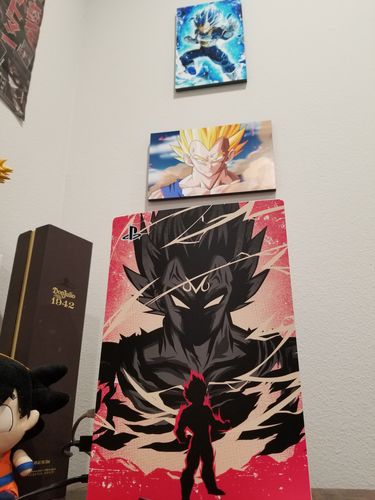 Customer photo review of Vegeta Japan Retro - PS5 Console Skin