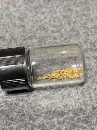 Customer photo review of *BOGO* Gold Diggers Delight '5 OUNCE GOLD CHASE' - Gold Paydirt Panning Concentrates