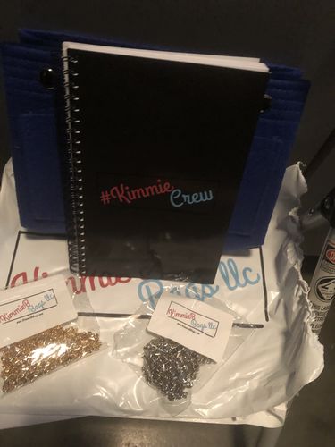 Customer photo review of Small Purse Organizer - Various Colors