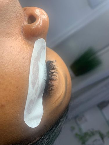 Customer photo review of 0.03 Easy Smart Fan Russian Volume Cashmere Lashes (16 lines)