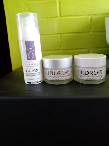 Customer photo review of Pack Hidro-K Día + Hidro-K Noche + Antiox+