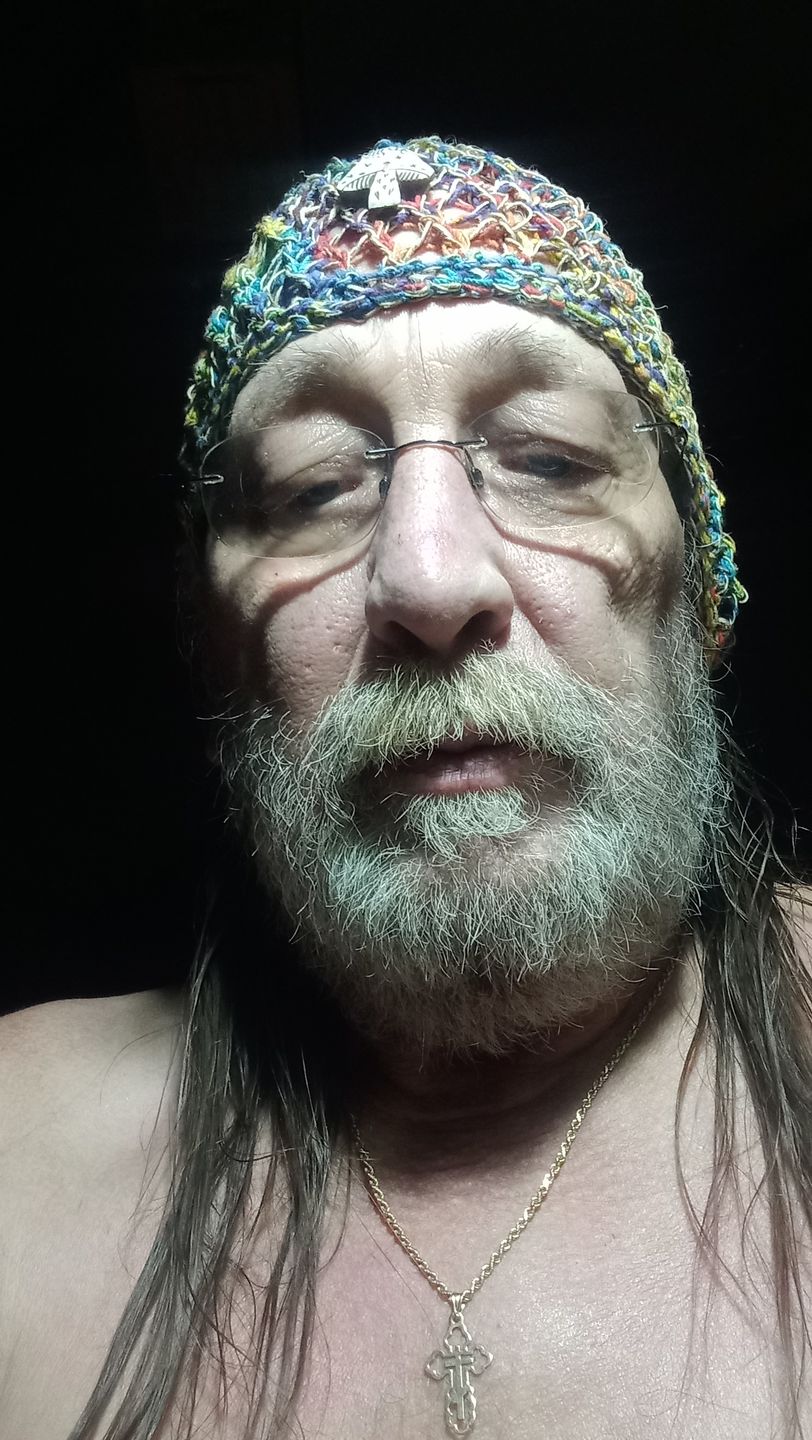 Customer photo review of Honeycomb Mushroom Hemp Hat